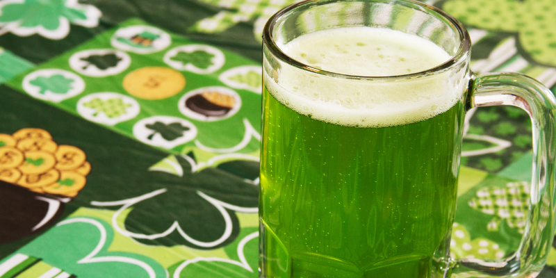 green beer, alochol toxicity, alcohol poisoning, St. Patrick's Day, St. Paddy's Day, St. Patrick's Day pet dangers, pet health, pet dangers, holiday pet dangers, emergency vet, Minnesota emergency vet, Twin Cities emergency vet, Animal Emergency & Referral Center of Minnesota