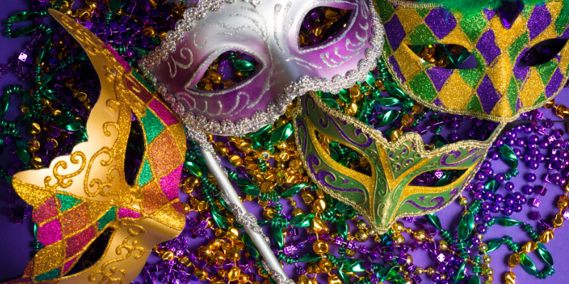 masks, beads, pet hazards, Mardi Gras, Mardi Gras pet toxins, Mardi Gras pet dangers, pet safety, pet dangers, emergency vet, Animal Emergency & Referral Center of Minnesota, Twin Cities emergency animal hospital, Minnesota emergency animal hospital
