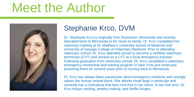 Stephanie Krco, DVM, Animal Emergency & Referral Center of Minnesota